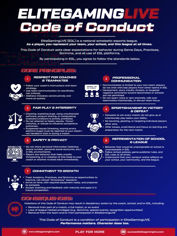 EGL Code of Conduct (Updated 1125)